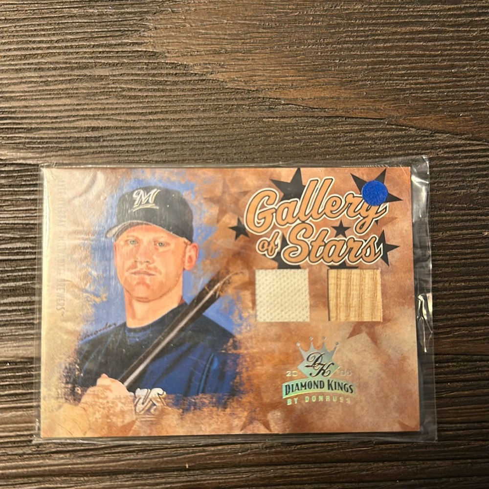 Lyle Overbay Memorabilia Card